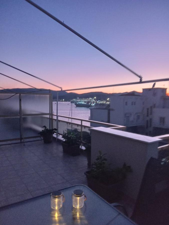 Cozy Seaside Penthouse With Sea & Mountain View. Apartment Volos Luaran gambar
