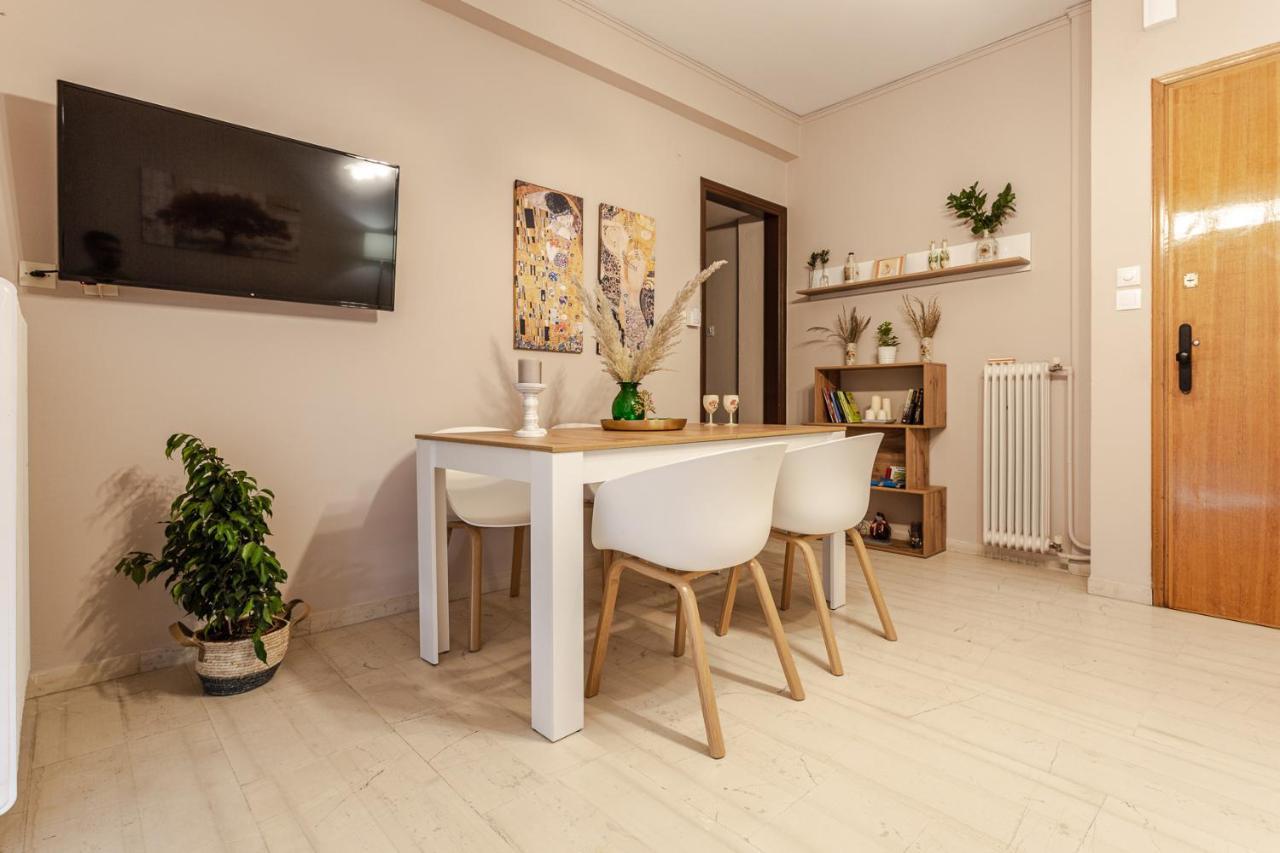 Cozy Seaside Penthouse With Sea & Mountain View. Apartment Volos Luaran gambar